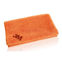 toalla naranja con tela de microfibra / algodón de alta calidad
